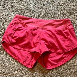 Lululemon speed up 2.5" - size 4